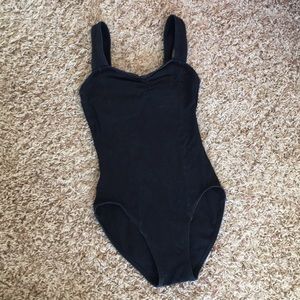 Capezio Pinched Front Cotton Tank Leotard